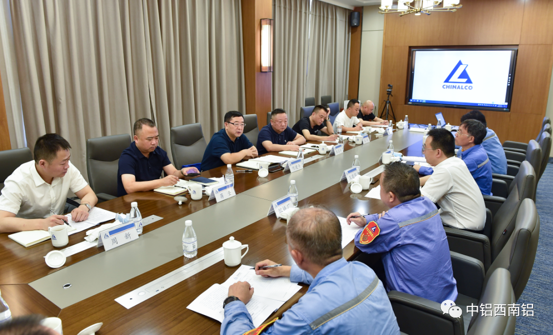 重庆市应急局副局长何建平到西南铝调研