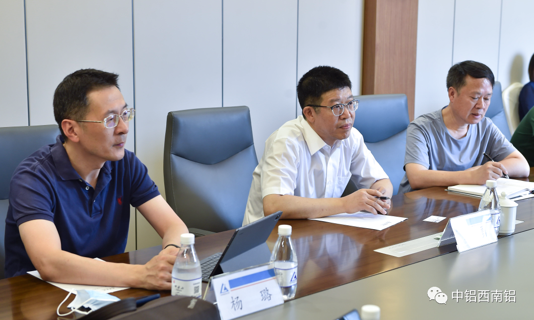 西南铝领导会见瑞典IUT（艾优帝）CEO福瑞克