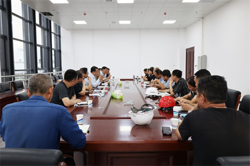 魏迎辉与运城经济技术开发区领导到北铜新材料公司开展工作调研