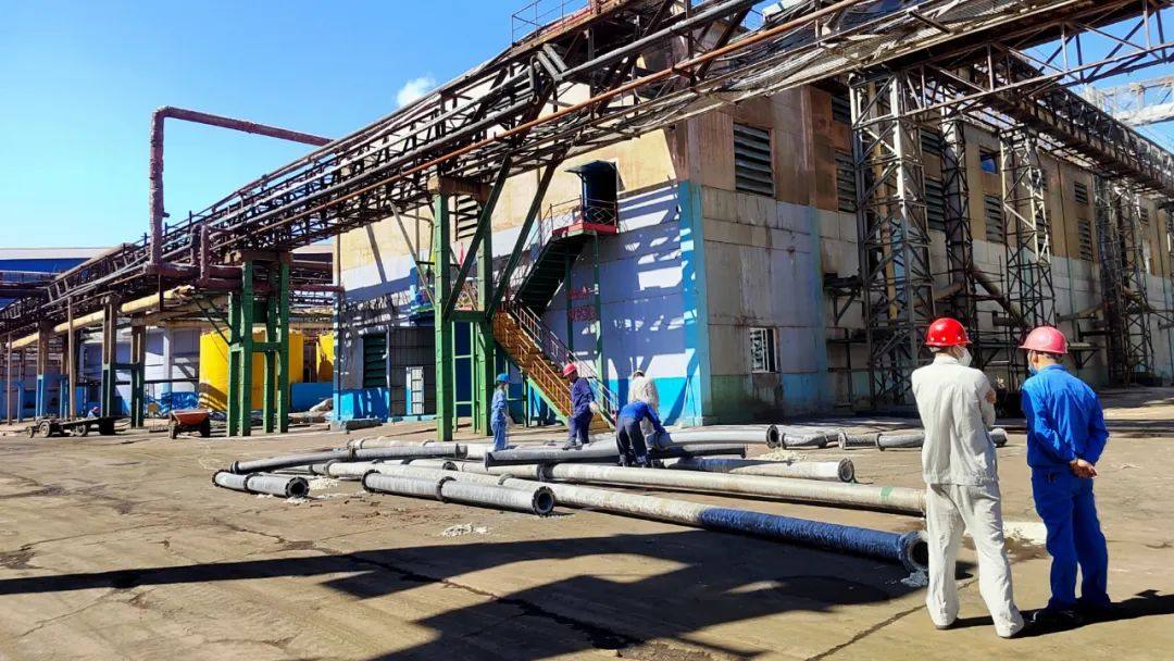 宏躍集團電解鋅廠淨化作業區完成二淨供液管道改造