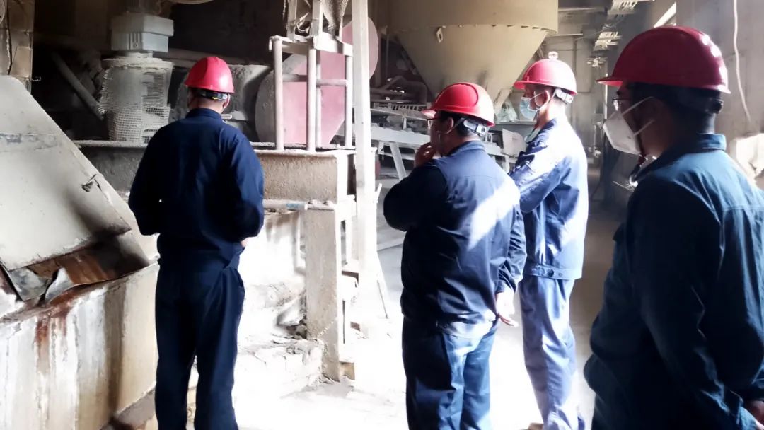 宏跃集团电解锌厂开展节前安全生产检查