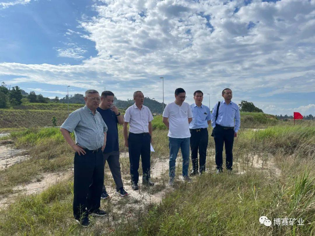 博赛集团袁志伦董事长及袁凌楠总经理一行到大马冶金公司参观考察