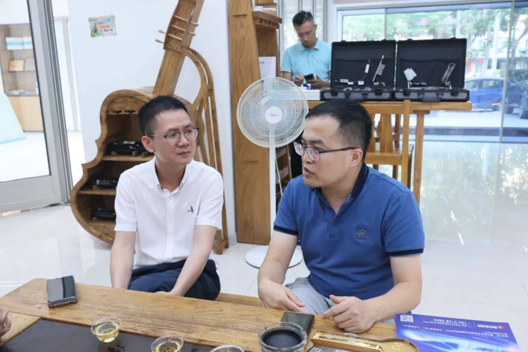 广东省门窗协会秘书长林诚一行到访广东伟赢铝业、凯森贝格参观交流