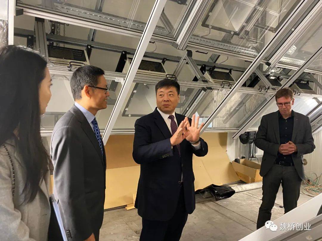 魏桥创业张波董事长赴德国斯图加特访问