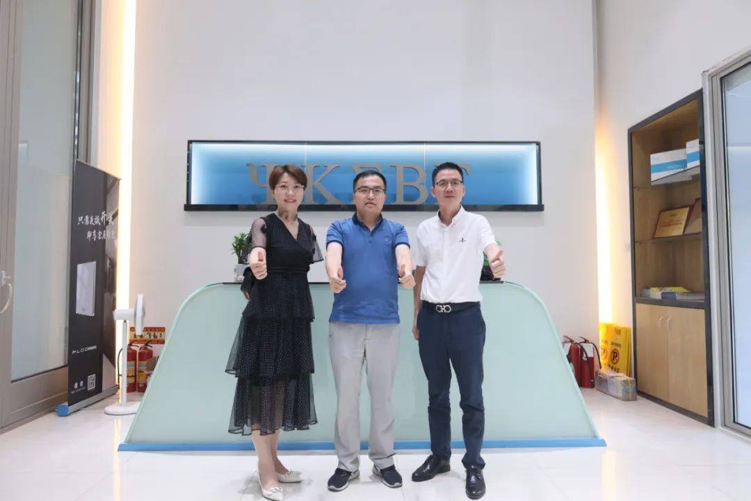 广东省门窗协会秘书长林诚一行到访广东伟赢铝业、凯森贝格参观交流