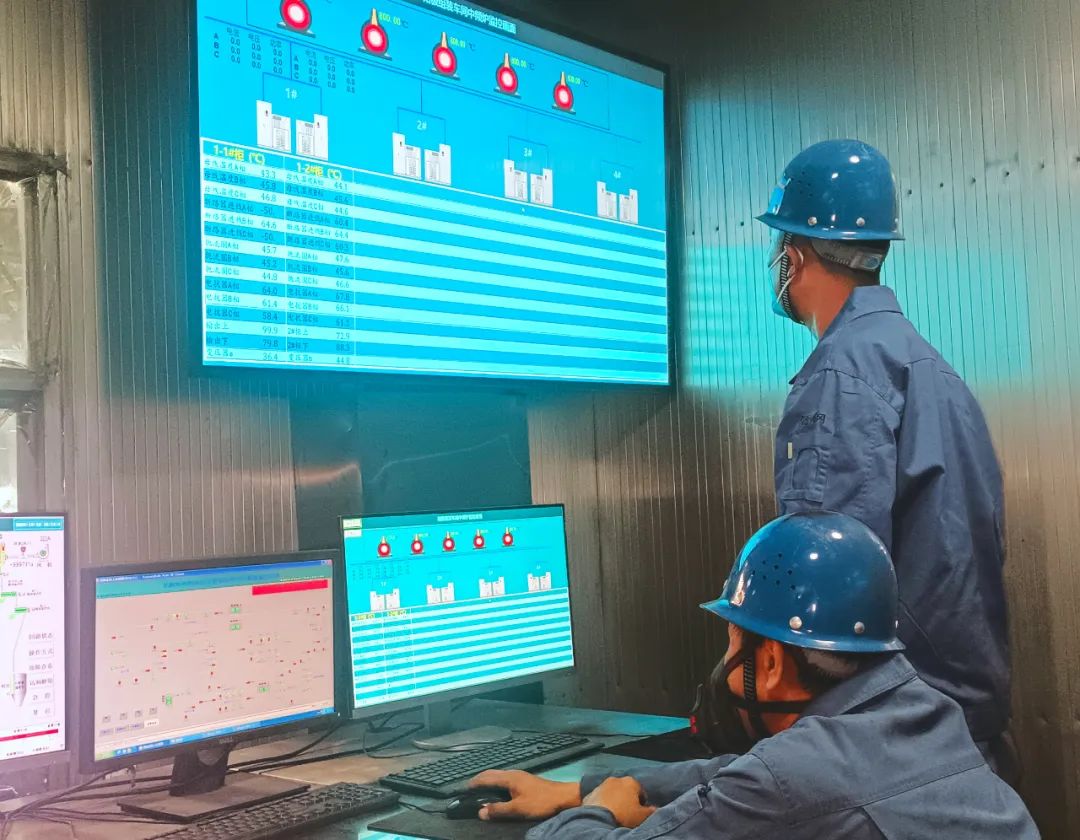 东兴铝业阳极组装一作业区优化升级中频炉智能预警系统