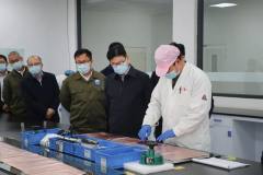 甘肃省委常委、副省长张锦刚为海亮新材创造行业新记录点赞