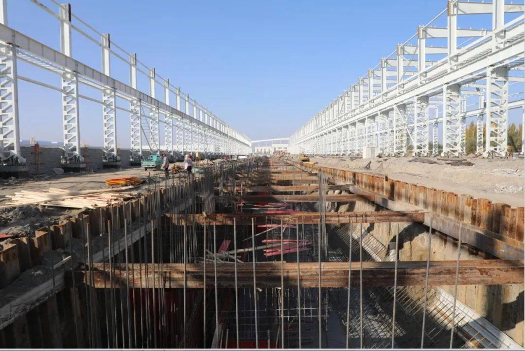 天山铝业电池铝箔工程项目建设稳步推进