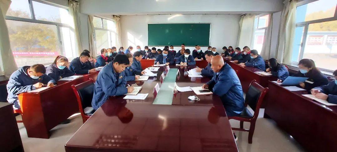 白銀有色選礦公司部署近期安全生產重點工作