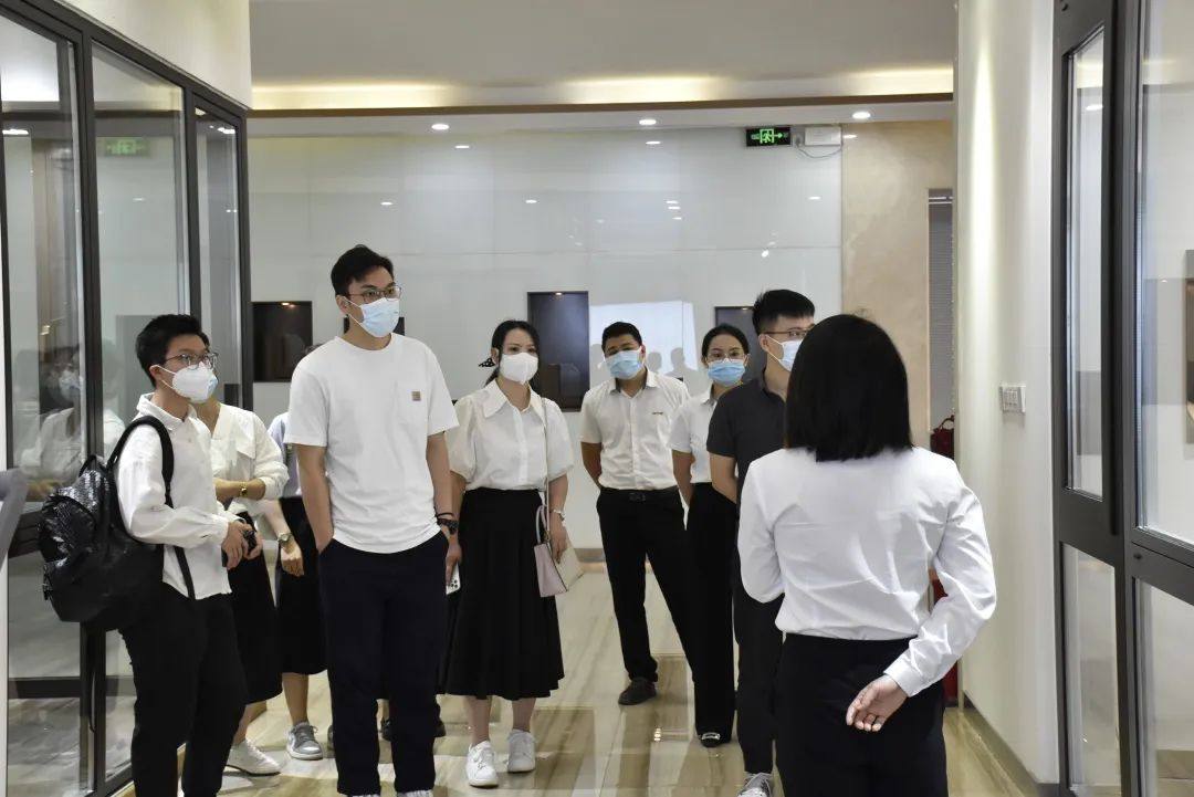 新豪轩商学院莅临英辉铝业参观交流