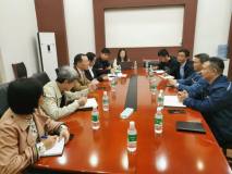 区科技局、重庆移通学院一行到旗能电铝公司开展科技创新座谈交流