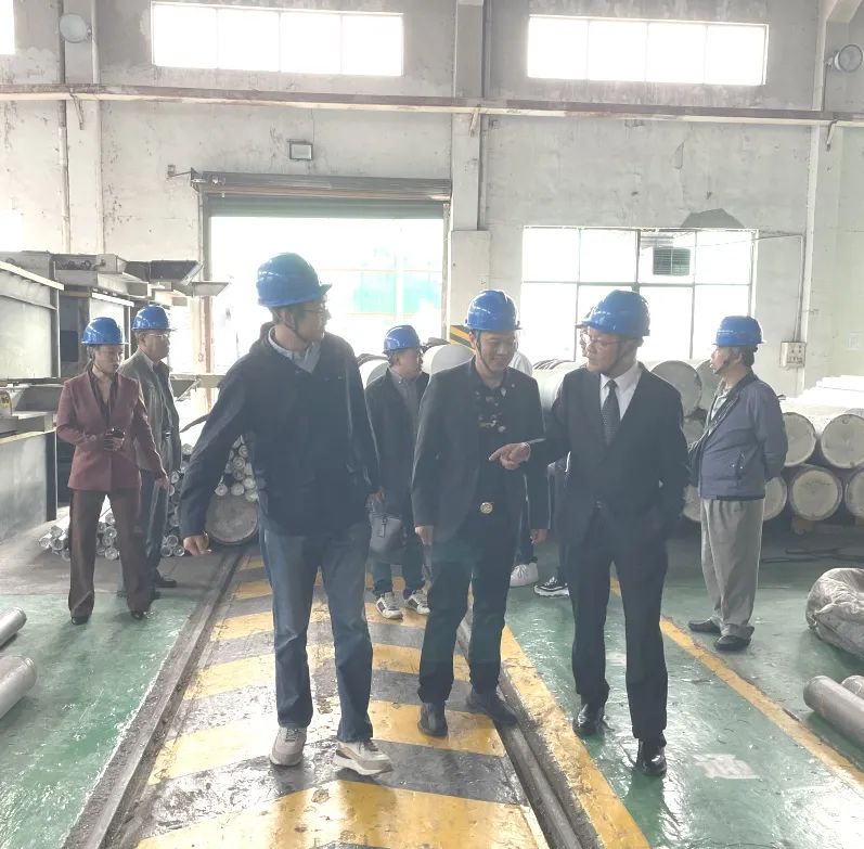 上海铝协走访昆山市超群铝制品有限公司