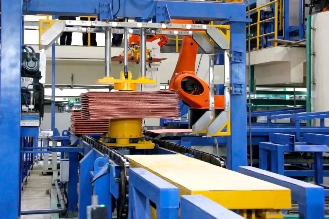 青海銅業5萬噸陰極銅擴能改造項目投產