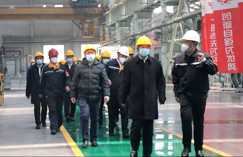 黑龙江省委副书记、省长胡昌升到东轻调研