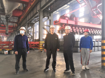 鋁用炭素分會陳維勝祕書長一行拜訪貴州路興碳素新材料有限公司