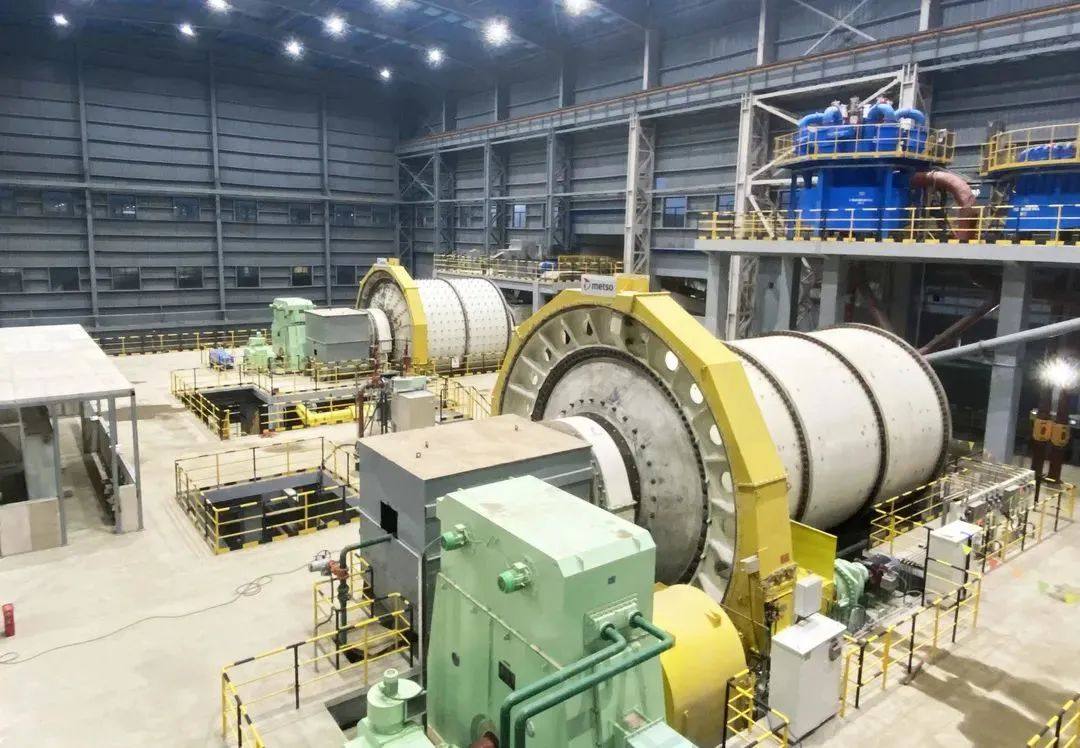 弘盛铜业渣选磨浮系统试车成功