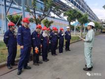 雲錫銅業電解車間淨化工序開展預脫銅槽壓濾管道電解液泄漏事故應急演練