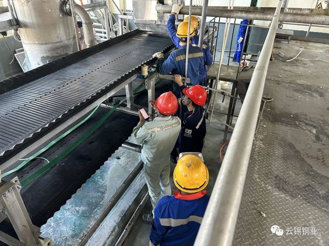 云锡铜业电解车间全员全面全力投入年度检修工作