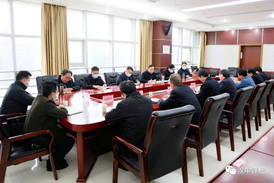 羅國才到漢中鋅業調研中央環保督察整改項目進展情況