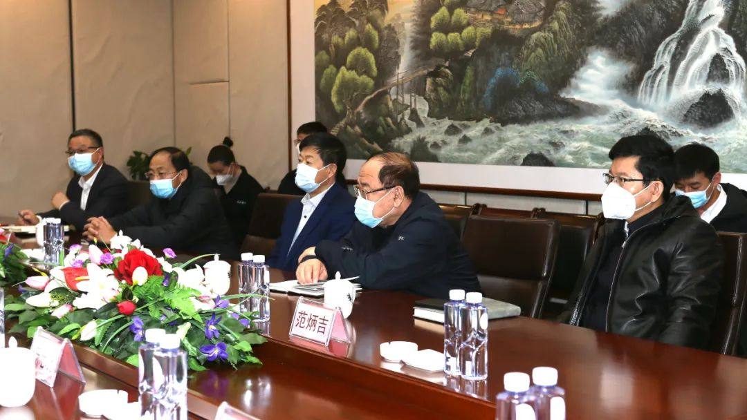 市委常委、常务副市长马文志来葫芦岛有色调研