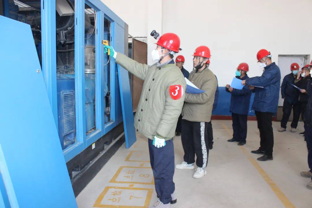 白银有色深部矿业公司开展设备点检员技术比武
