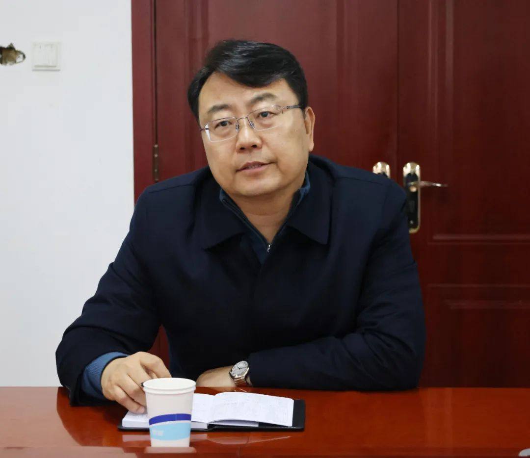 中条山集团董事长魏迎辉与县委书记史玉江举行工作座谈会