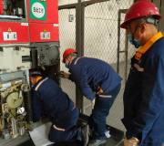 包头铝业动力厂对供电补偿系统开展设备检查工作