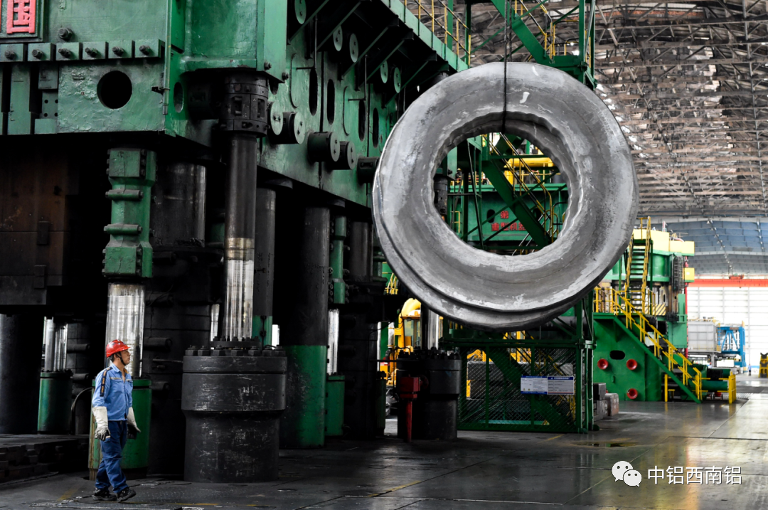 中鋁西南鋁鍛造廠提前完成全年生產任務