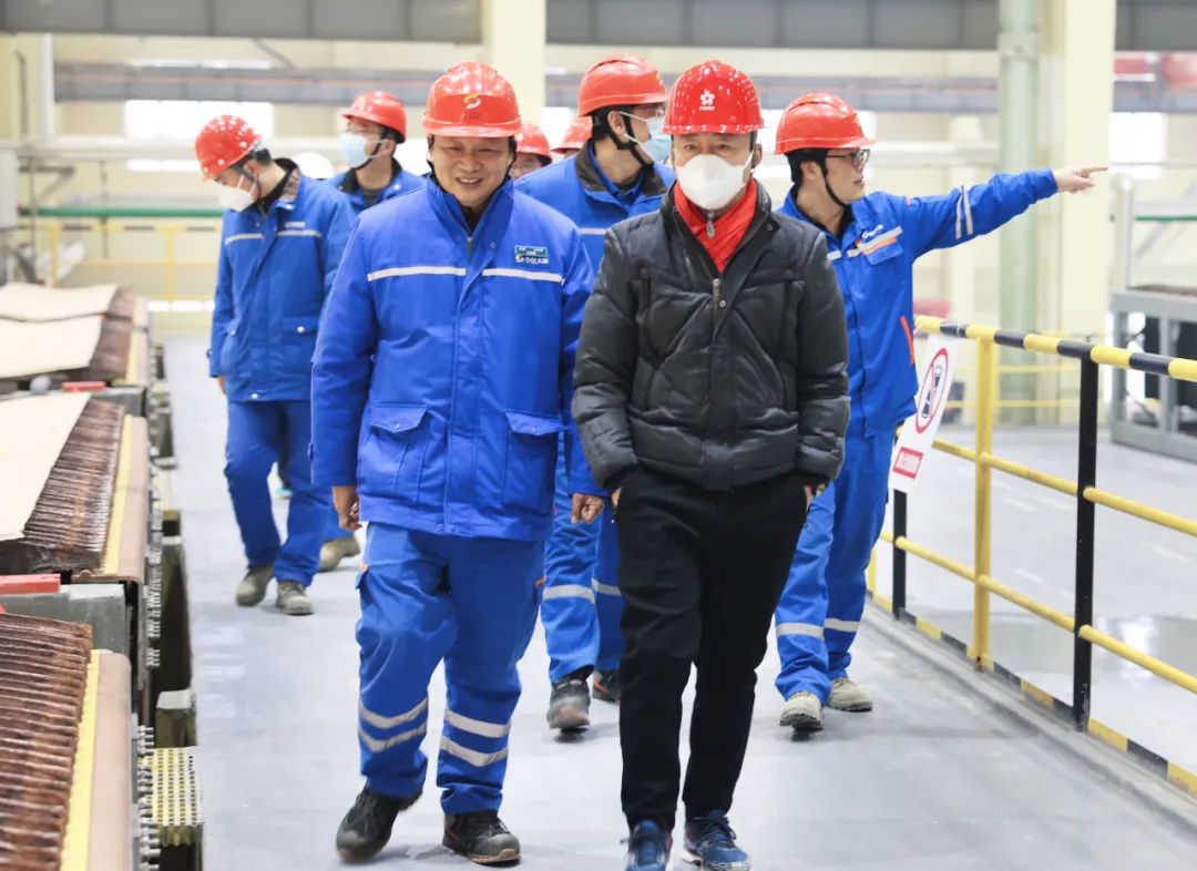 中色大冶王焱、胡国斌节日期间赴基层调研慰问