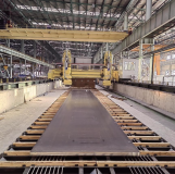 中鋁東輕中厚板廠36米精密鋸切生產線全線貫通投入使用