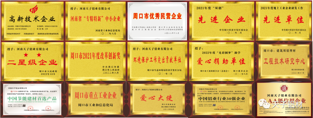 河南天子铝业实现跳跃式发展 全年销售额6.8亿