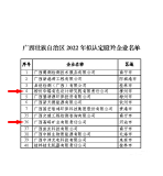 华锡集团旗下两家企业入选广西2022年度瞪羚企业