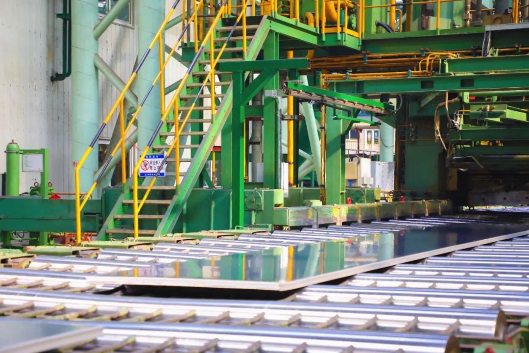 中铝东轻中厚板厂2022年商品产量同比增长22.4%