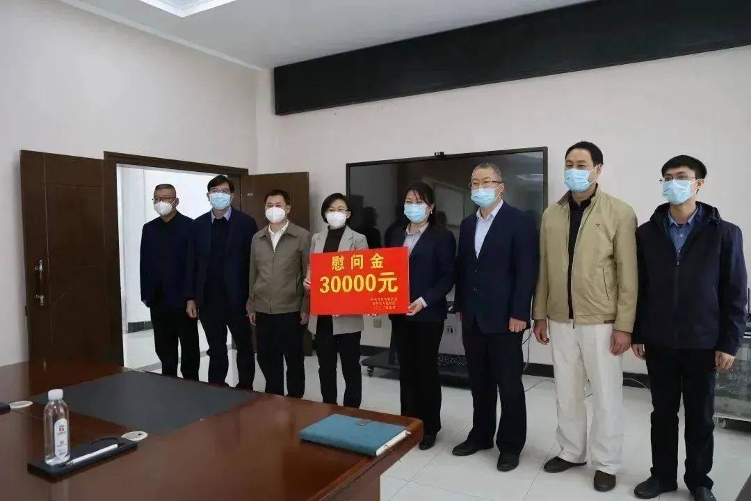 百色市委常委、市人民政府副市长孙睿君到吉利百矿集团开展慰问
