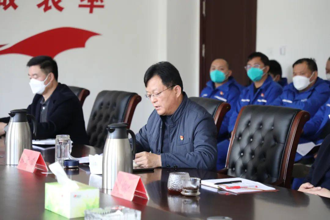 王向红带队到云南神火开展2022年度领导班子考评和文明创建考核