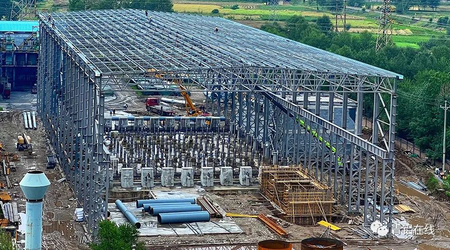中鋁股份青海分公司石墨化陰極項目全面投產