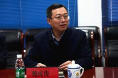 九江市副市長鮑成庚一行走訪江銅鉛鋅公司