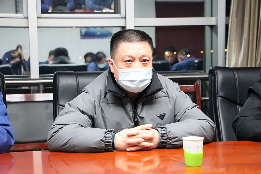 晋西集团副总经理李阳一行到晋西春雷铜业开展节前安全环保督导检查