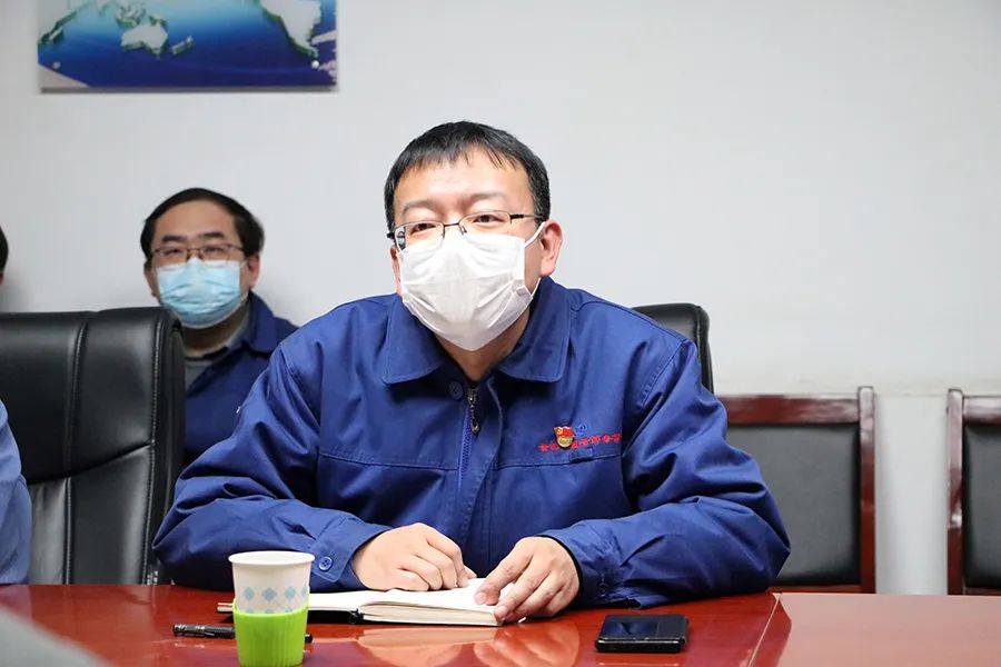 晉西集團副總經理李陽一行到晉西春雷銅業開展節前安全環保督導檢查