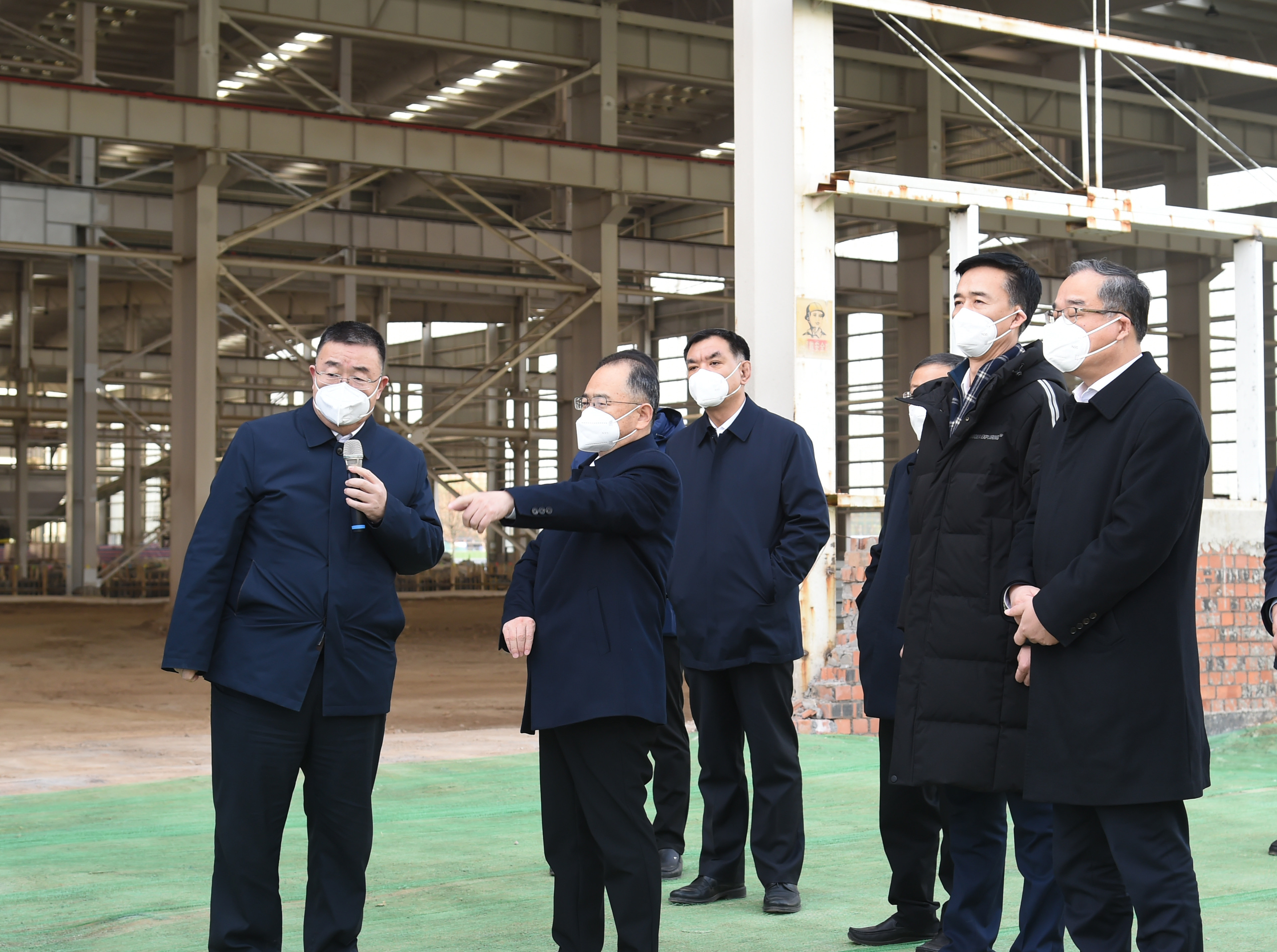 滨州市委书记宋永祥到创新集团调研慰问