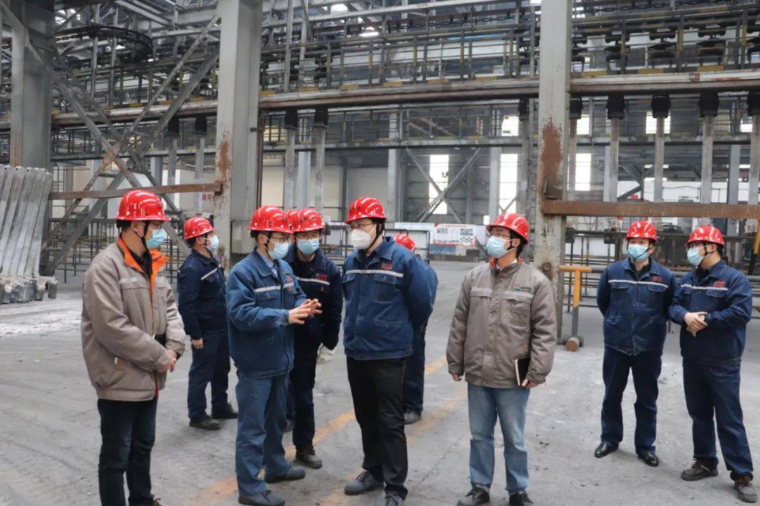 旗能電鋁彭德帶隊檢查現場安全生產工作
