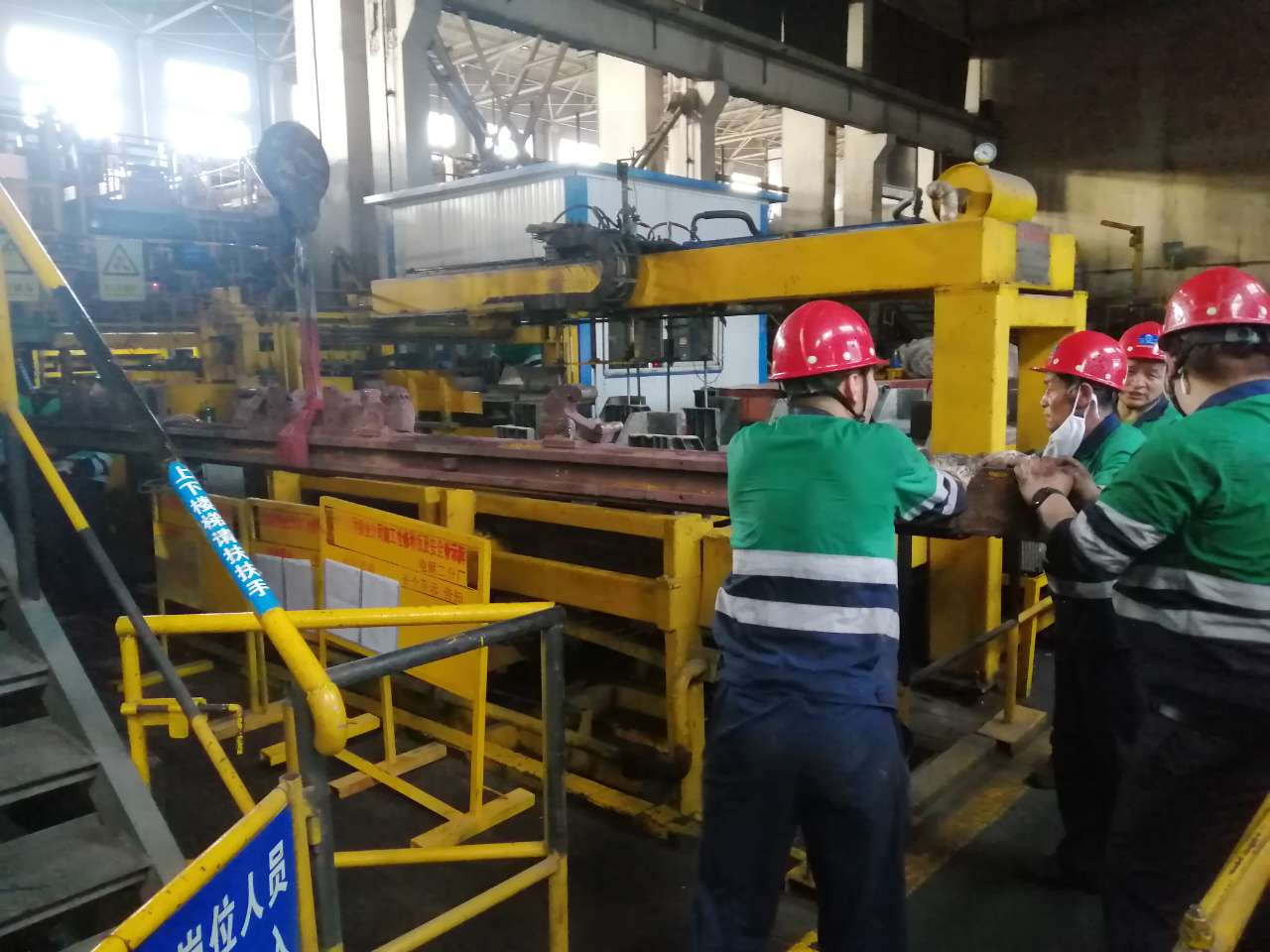 金川銅業電解二分廠始極片機組運行效率整體提升