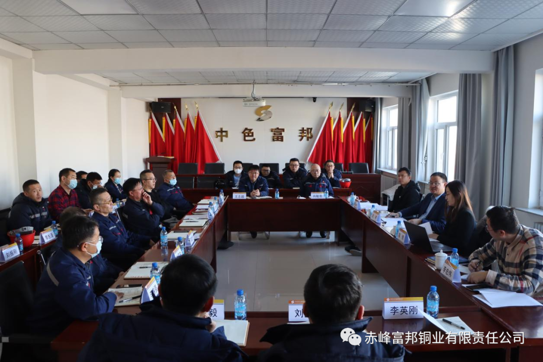 集团公司副总经理刘宇一行莅临富邦铜业督查工作