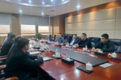惠民县高端铝产业发展专班领导到山东铝协座谈交流