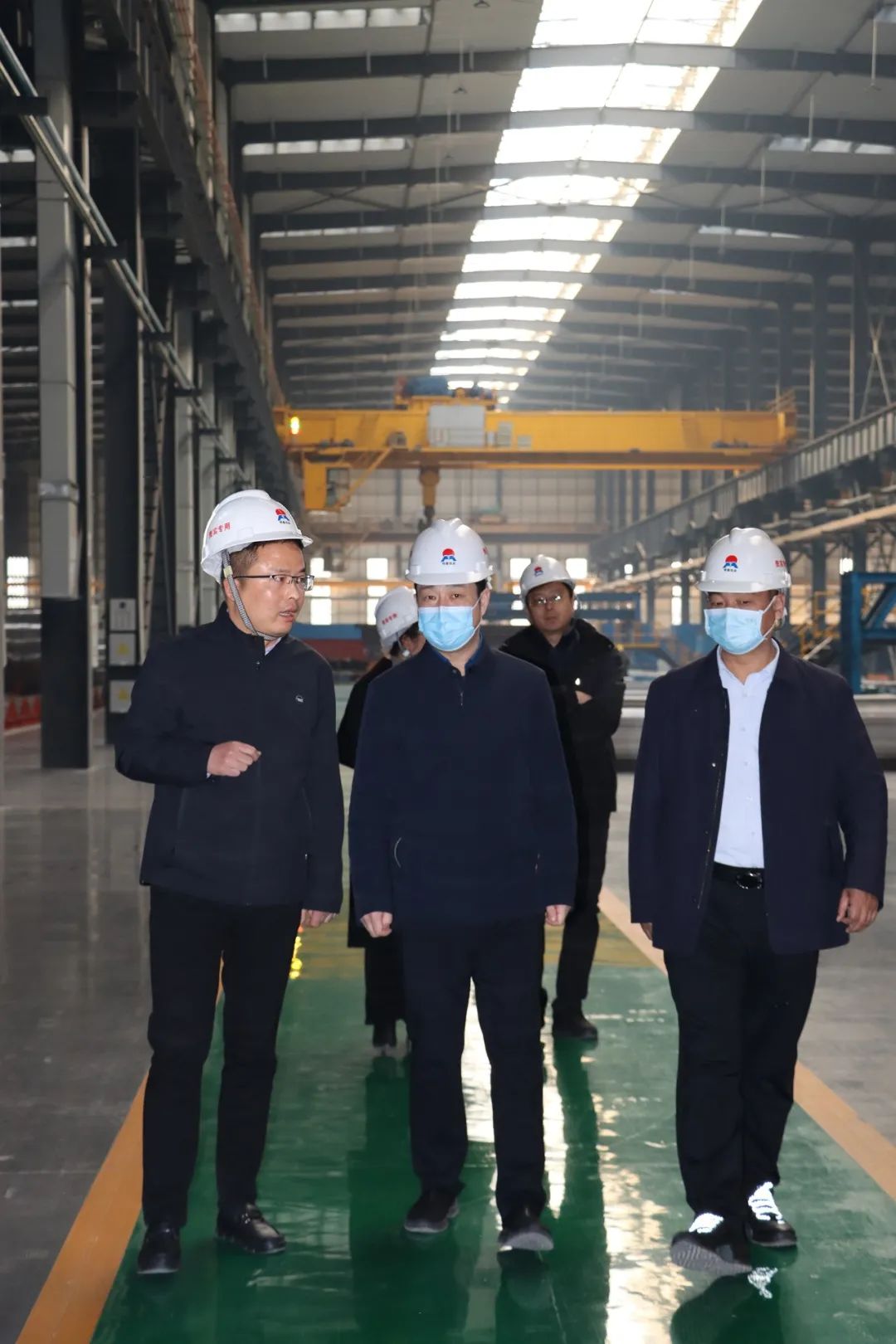 副市长王志峰到明泰铝业公司调研节后复工复产工作