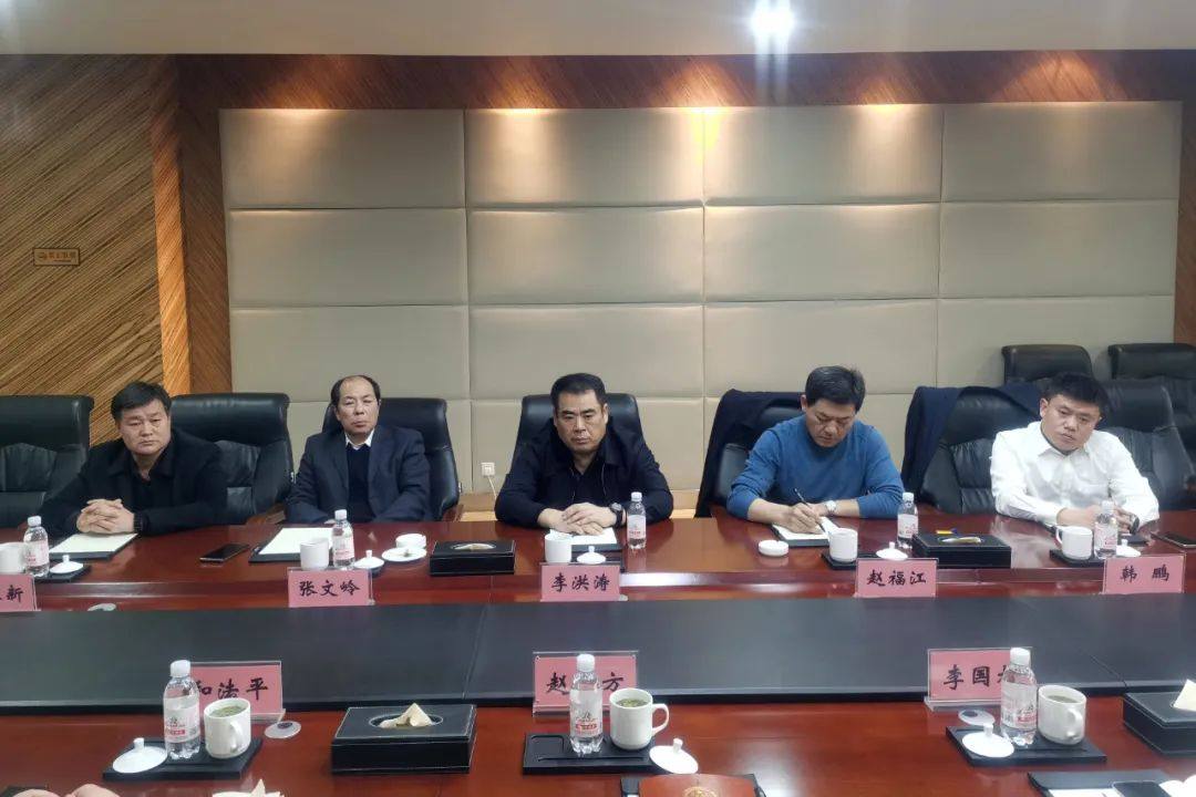 惠民县高端铝产业发展专班领导到山东铝协座谈交流