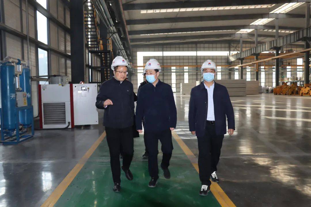 副市长王志峰到明泰铝业公司调研节后复工复产工作