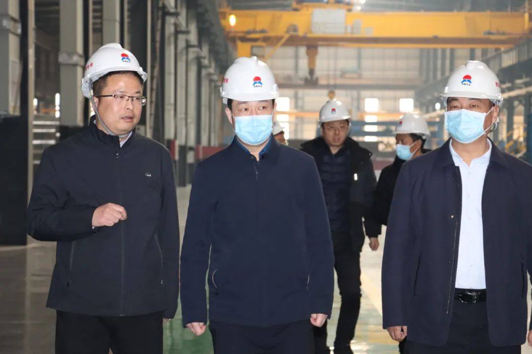 副市长王志峰到明泰铝业公司调研节后复工复产工作