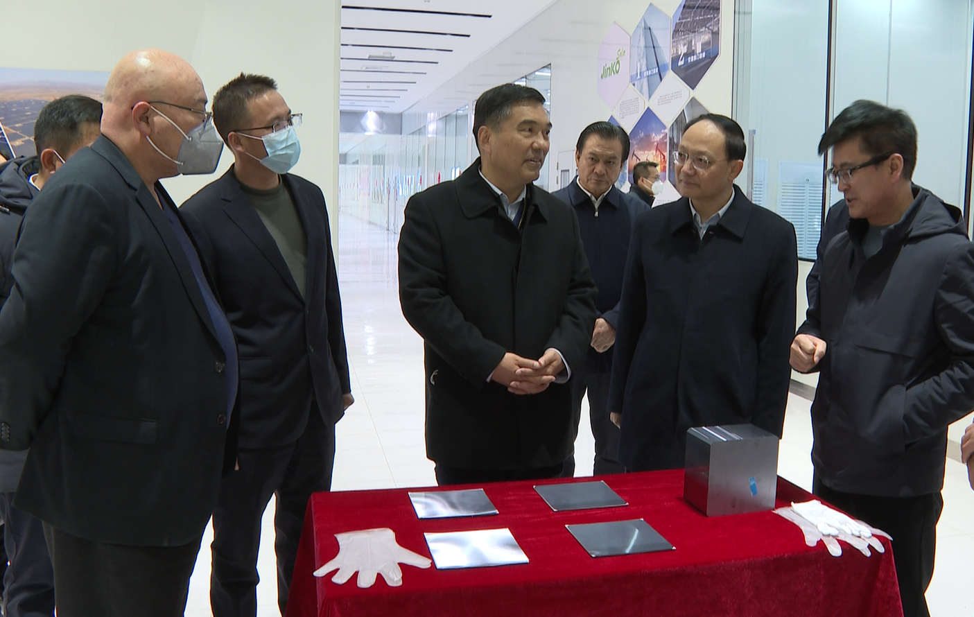 孙雪涛来金调研 赵凌云王钧李尚勇参加