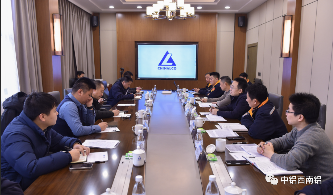 西南铝领导会见江西景航、四川中航客人